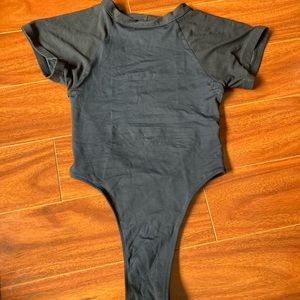 Frankie’s Bikinis One Piece high leg skimpy back S